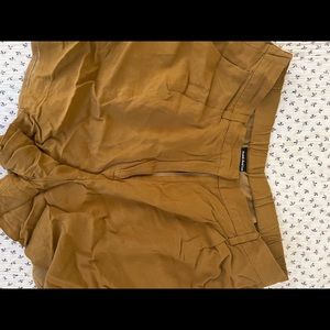 frank and oak shorts mustard great condition